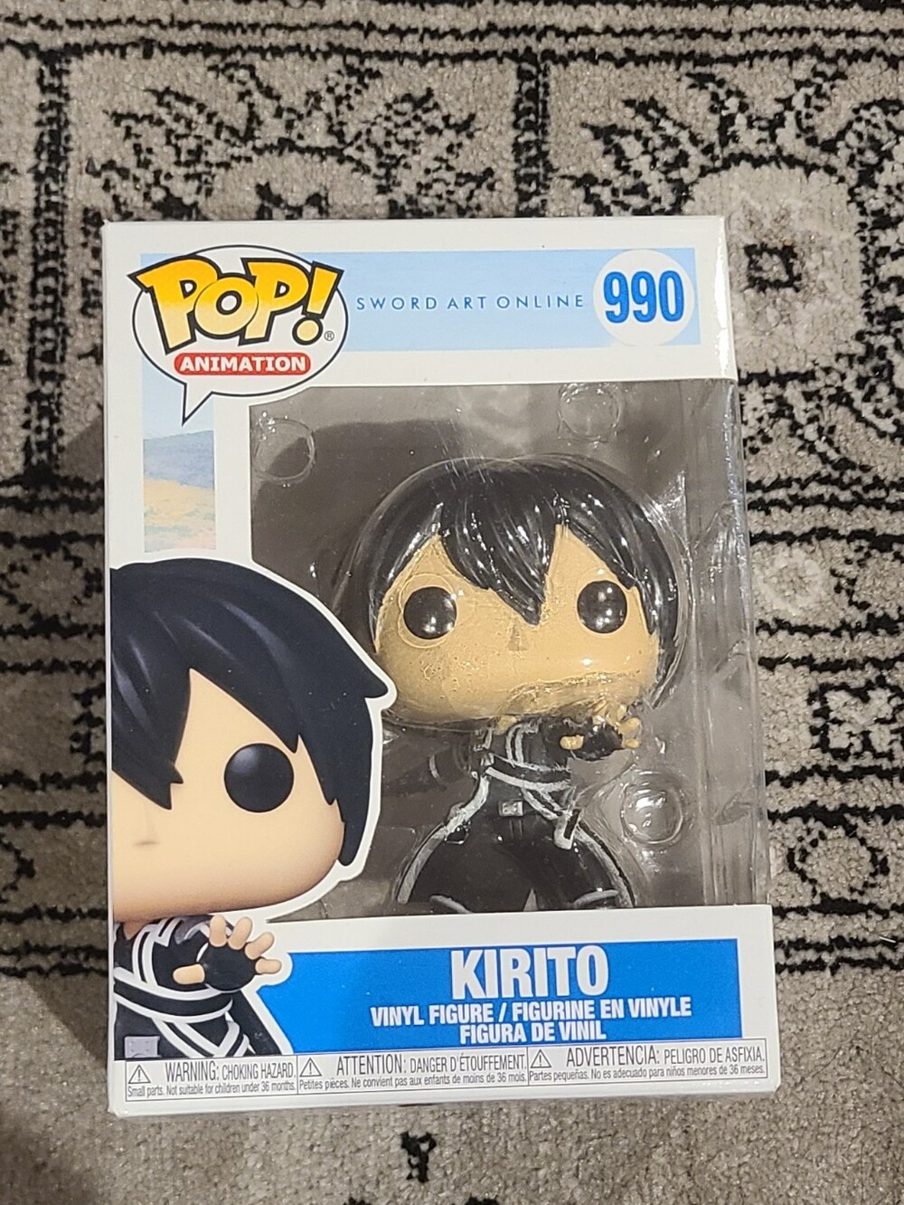 #990 Kirito Funko Pop Animation Sword Art Online Vinyl figure